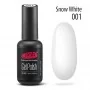 001 SNOW WHITE PNB / Żelowy lakier do paznokci 8 ml