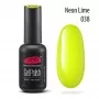 PNB 038 NEON LIME / Żelowy lakier do paznokci 8 ml