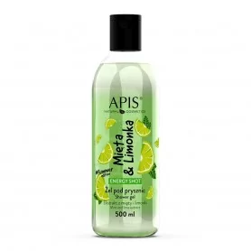APIS Energy Shot, shower gel Mint & Lime 500ml