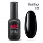 PNB 023 DARK BLACK / Nagų gelis-lakas 8ml