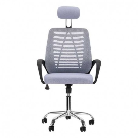 ergonomic grey chair