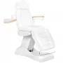 Electric cosmetic chair Lux, white, heated, 3 engines