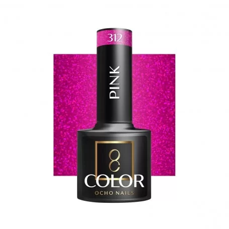OCHO NAILS Pink 312 UV Gel nail polish -5 g