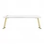 Momo 6-M manicure stand gold white