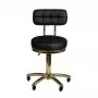 Cosmetic stool Gold AM-961 black