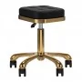 Cosmetic stool M-1645 gold black