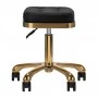 Cosmetic stool M-1645 gold black