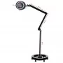 Elegante 6025 60 led smd 5d black lamp with magnifying glass and tripod