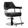 Barbershop chair Gabbiano Granada black