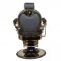 GABBIANO BARBER CHAIR CLAUDIUS GOLD BLACK