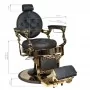 GABBIANO BARBER CHAIR CLAUDIUS GOLD BLACK