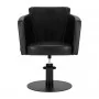 Barbershop chair Gabbiano Roma, black