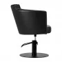 Barbershop chair Gabbiano Roma, black