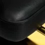 Frizētavas krēsls Hair System Linz zelta melns