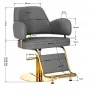 Barbershop chair Gabbiano Linz NQ golden gray