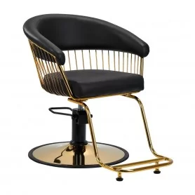 Kirpimo kėdė "Gabbiano Lille-M gold black