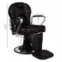 Gabbiano Tiziano black hairdressing chair