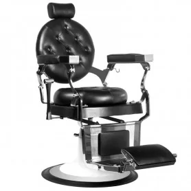 Gabbiano Imperator black hairdressing chair