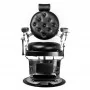 Gabbiano Imperator black hairdressing chair