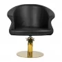 Gabbiano Versailles hairdressing chair golden black