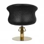 Gabbiano Versailles hairdressing chair golden black