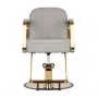 Barbershop chair Gabbiano Acri gold - beige