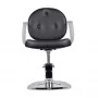 Gabbiano Asti black hairdresser's chair