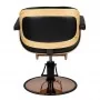 Barbershop chair Gabbiano Venice black