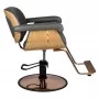 Barbershop chair Gabbiano Venice gray