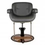 Barbershop chair Gabbiano Venice gray