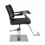 Barbershop chair Gabbiano Lyon black