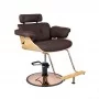 Barbershop chair Gabbiano Florence brown