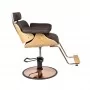 Barbershop chair Gabbiano Florence brown