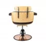 Barbershop chair Gabbiano Florence brown