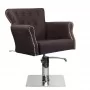 Hair System BER 8541 Hairdressing Chair Brown