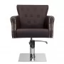 Hair System BER 8541 Hairdressing Chair Brown