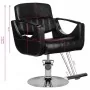 Hair System HS52 Hairdressing Chair Black