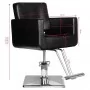 Hair System HS91 Hairdressing Chair Black