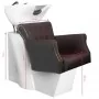 Hair System BER 8183 brown hair washer