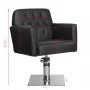 Barbershop chair Gabbiano Hamburg black