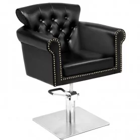 Kirpyklos kėdė "Gabbiano Berlin" juoda