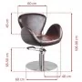 Barbershop chair Gabbiano Amsterdam brown