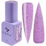 DNKa Gel Nail Lacquer 0045 (jasny fiolet z posypką), 12 ml