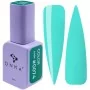 DNKa Gel Nail Lacquer 0074 (blue-blue-turquoise, enamel), 12 ml