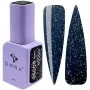 DNKa Gel Nail Lacquer 0098 (tumesinine glitteriga), 12 ml