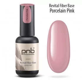 Revital Fiber Base PNB, Porcelain Pink, HEMA FREE (neilonkiududega), 8 ml