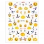 Thin self-adhesive Halloween stickers DD-762