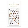 Thin self-adhesive Halloween stickers R231