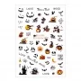 Thin self-adhesive Halloween stickers R231