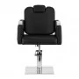 Hairdressing chair Gabbiano Vilnius black